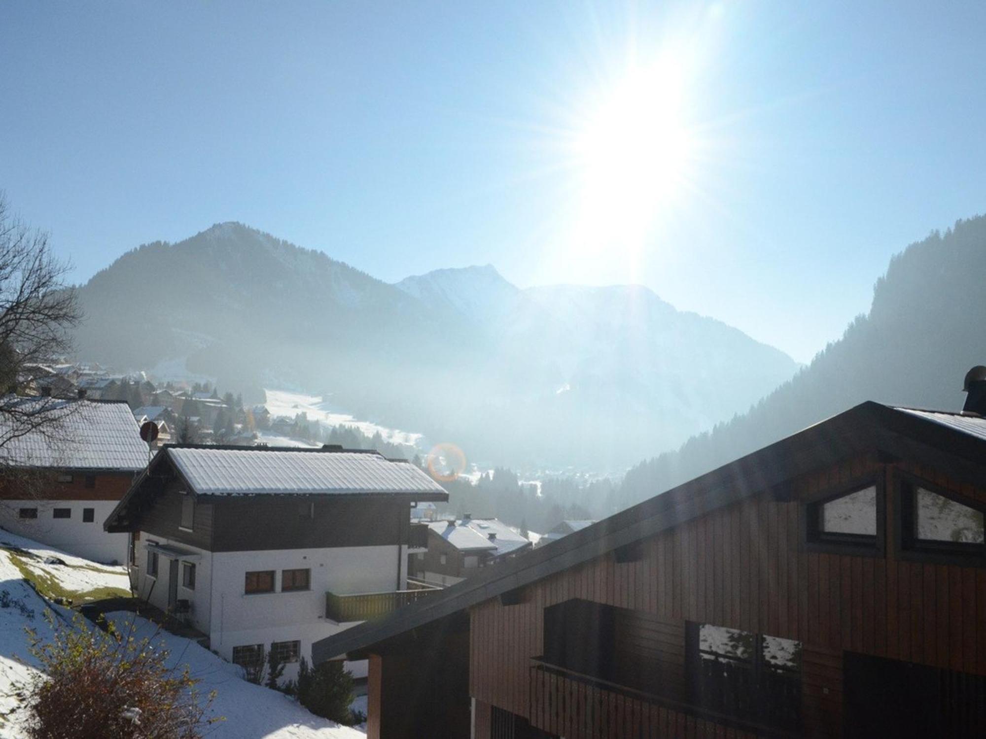 Charmant Studio 3 Pers. Avec Balcon, Proche Centre Et Remontees, Parking Inclus, Chatel - Fr-1-676-34 Apartment Exterior foto