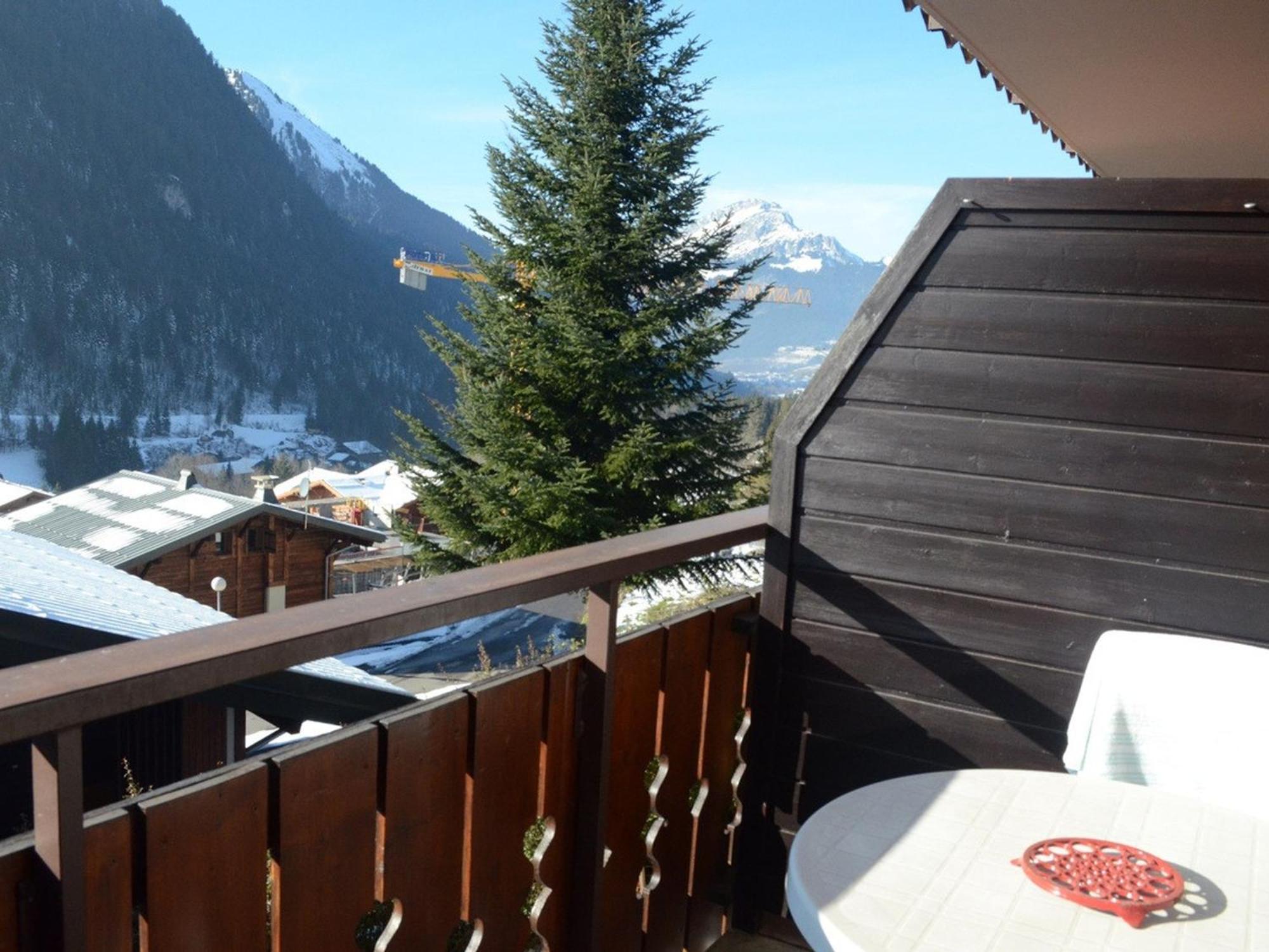 Charmant Studio 3 Pers. Avec Balcon, Proche Centre Et Remontees, Parking Inclus, Chatel - Fr-1-676-34 Apartment Exterior foto